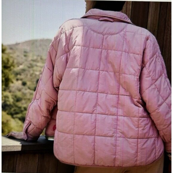 Free people Pink Puffer Jacket - Picture 4 of 13